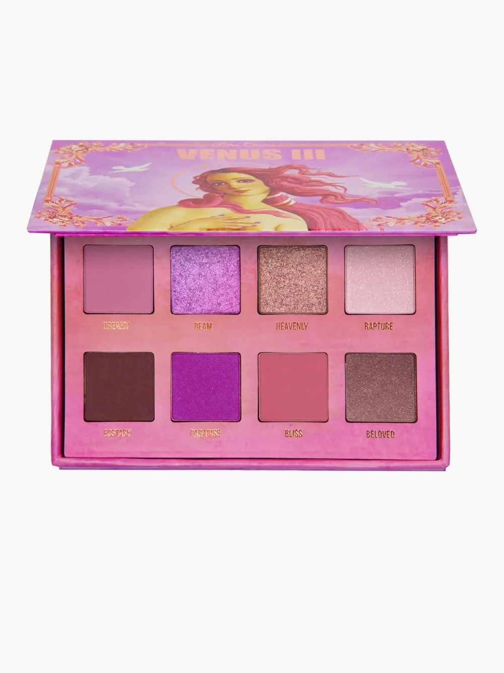 New Lime Crime Venus III Eyeshadow Palette - Pink, Purple & Rose Gold Shades